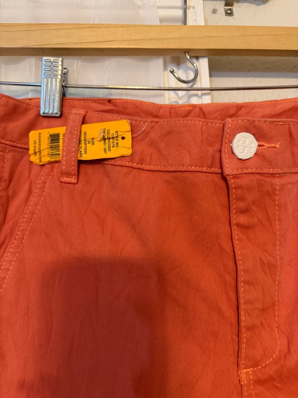 Tory Burch Coral Boot Cut Pants